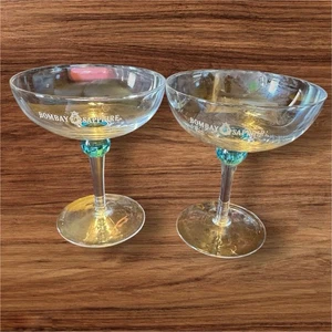 Bombay Cocktailglas Saphirblau Stielglas Set/2 - Bild 1 von 4