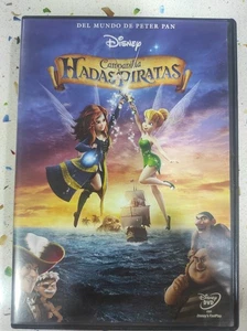 CAMPANILLA HADAS Y PIRATAS DVD DISNEY ESPAÑOL CATALN INGLES POTUGUES - Imagen 1 de 3