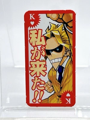 All Might My Hero Academia Shonen Jump Supplement Playing Cards Japan Anime F/S - Photo 1/4