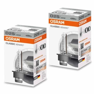 2X Original OSRAM Xenarc Classic D2S 35W Xenon Bulb Headlight - Picture 1 of 4