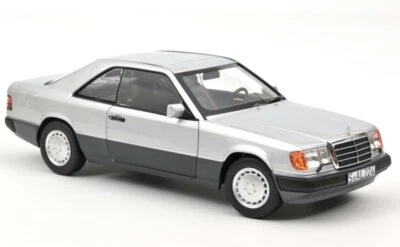 MB Mercedes Benz 300 CE-24 Coupe - 1990 - silver - Norev 1:18 - Immagine 1 di 4
