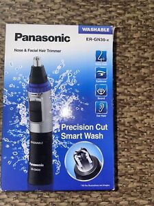 Panasonic ER-GN30 Wet & Dry Electric Nose Trimmer - Black/Grey/Blue