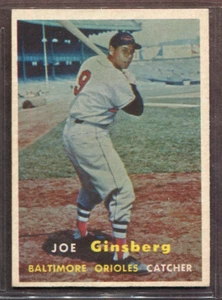 1957 Topps Set-Break #236 Joe Ginsberg EX-EXMINT *JAYSACE* - Bild 1 von 2