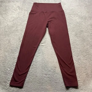 Leggings para mujer Aerie Offline grandes The OG cintura alta granate - Imagen 1 de 9