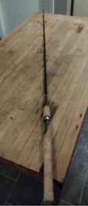 Shakespeare Ugly Stik Lite Graphite Fishing Rod 6' Spinning Med Heavy One Piece