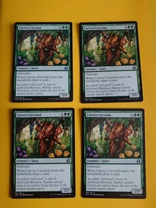 MTG Carven Caryatid Playset Uncommon Iconic Masters set 4 cards as pics - Picture 1 of 2