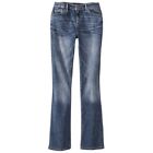 7k2 Womens Mossimo Premium Denim Curvy Bootcut Blue Jeans NWOT