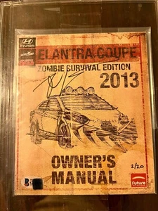 Walking Dead Elantra Coupe 2012 SDCC Zombie Survival Ed. Signed by Kirkman #2/20 - Picture 1 of 4