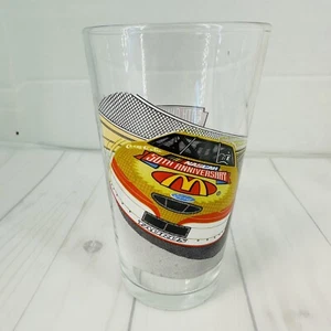 Tazza vetro pinta 16 oz birra NASCAR Bill Elliot 50° anniversario McDonald's 1998 - Foto 1 di 8
