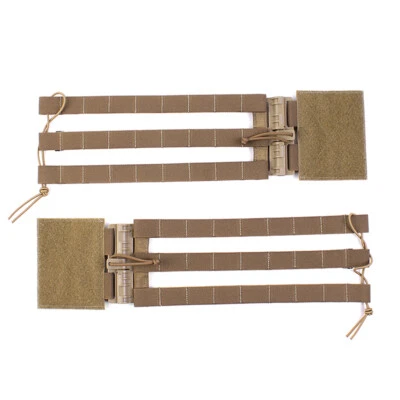 PEW Tactical MOLLE Tubes Cummerbund 2PCS Plate Carrier Quick Release for LV119 - Image 1 of 4