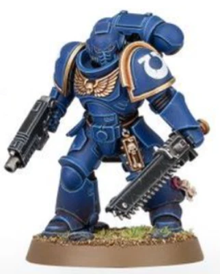 GAMES WORKSHOP Space Marines Assault Intercessor D - Single Miniature - Warhammer 40K