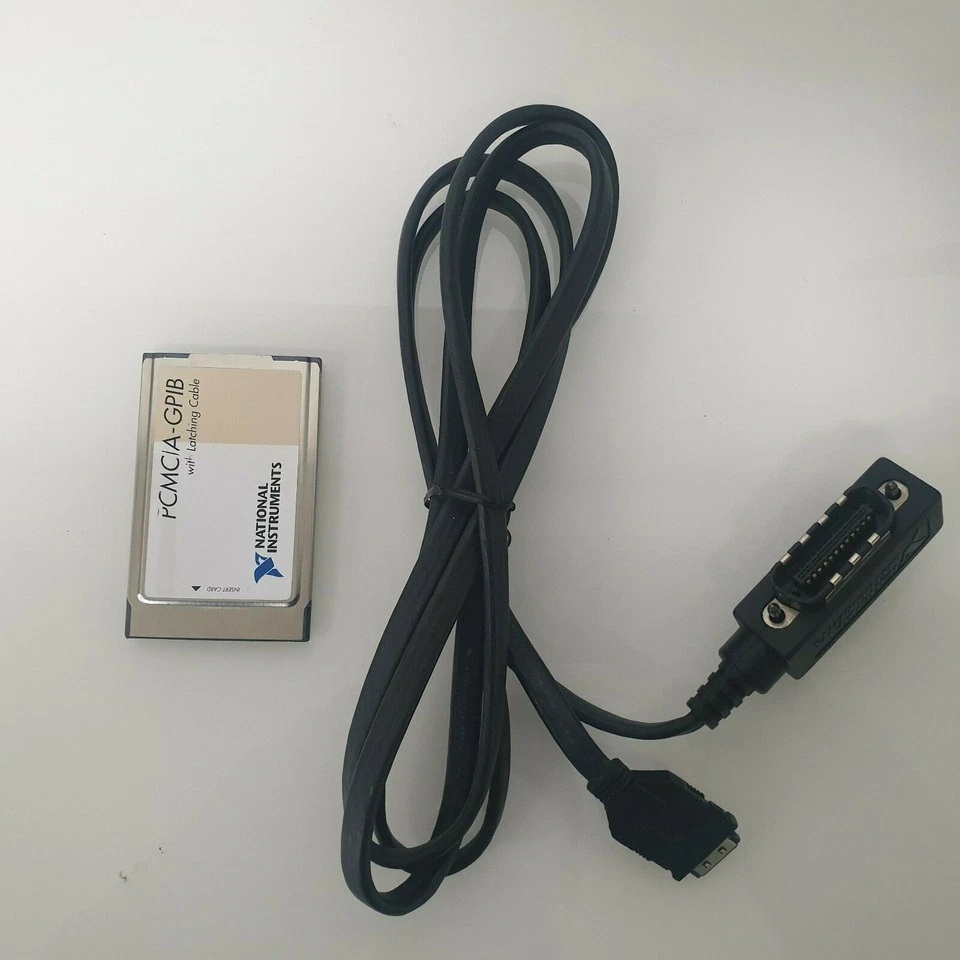  " Tested " NI PCMCIA-GPIB _186736C-01 w/NI GPIB CABLE - Image 1 of 4
