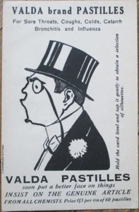 Tarjeta comercial mecánica novedad 1910 cara divertida París farmacia farmacéutica - Imagen 1 de 1