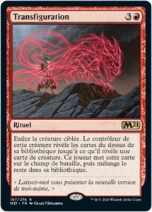 MTG Magic M21 - Transmogrify/Transfiguration, French/VF - Picture 1 of 1