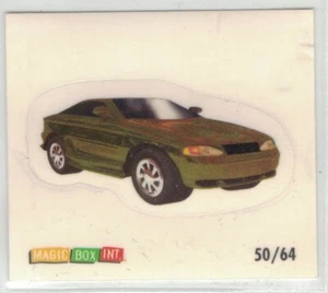 RARO Adesivo Micro Macchine #50 anni '90 Ford Mustang Verde Oliva di Magic Box - Foto 1 di 1