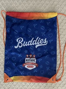 HOUSTON ASTROS Buddies Sunrise Backpack Drawstring Bag Gym Bag - Picture 1 of 1