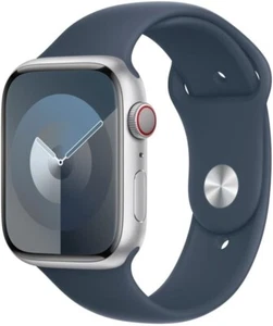 Oryginalny pasek sportowy Apple Watch - Storm Blue - 41mm S/M Small/Medium - FABRYCZNIE NOWY - Zdjęcie 1 z 4
