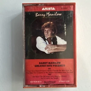 Barry Manilow Greatest Hits Volume II (Cassette) - Picture 1 of 2