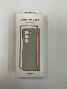 Samsung Slim S Pen Case With S Pen for Galaxy Z Fold5 - Sand - Picture 1 of 2