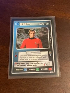  Star Trek CCG Trouble With Tribbles Lt. Grant - Picture 1 of 2