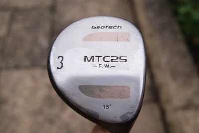 1i  GEOTECH Japan MTC25 Men 15* 3-Wood Graphite UST 75 stiff - Image 1 of 4