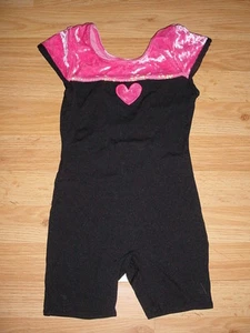 Girls Gymnastics-Dance-Tumbling-Skating Skate Leotard Bodysuit Costume-S-6-7 - Picture 1 of 1