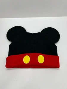 Gorro orejas de Mickey Mouse invierno tejido Disney Tokyo Resort 58 cm OSFM adulto raro - Imagen 1 de 4
