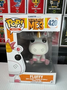 Funko Pop! Movies: Despicable Me 3 Fluffy #420 Vaulted (Sticker Residue) - Picture 1 of 7