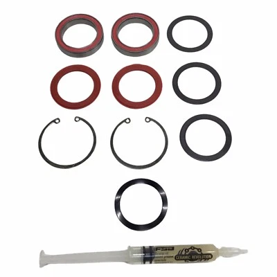 FSA Road Bike Ceramic Bearing Kit BB30 for Press Fit RED NEW - Image 1 of 4