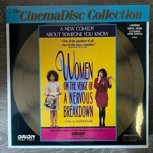 WOMEN ON THE VERGE OF A NERVOUS BREAKDOWN Laserdisc LD [ID6951OR] NEW/SEALED - Imagen 1 de 1
