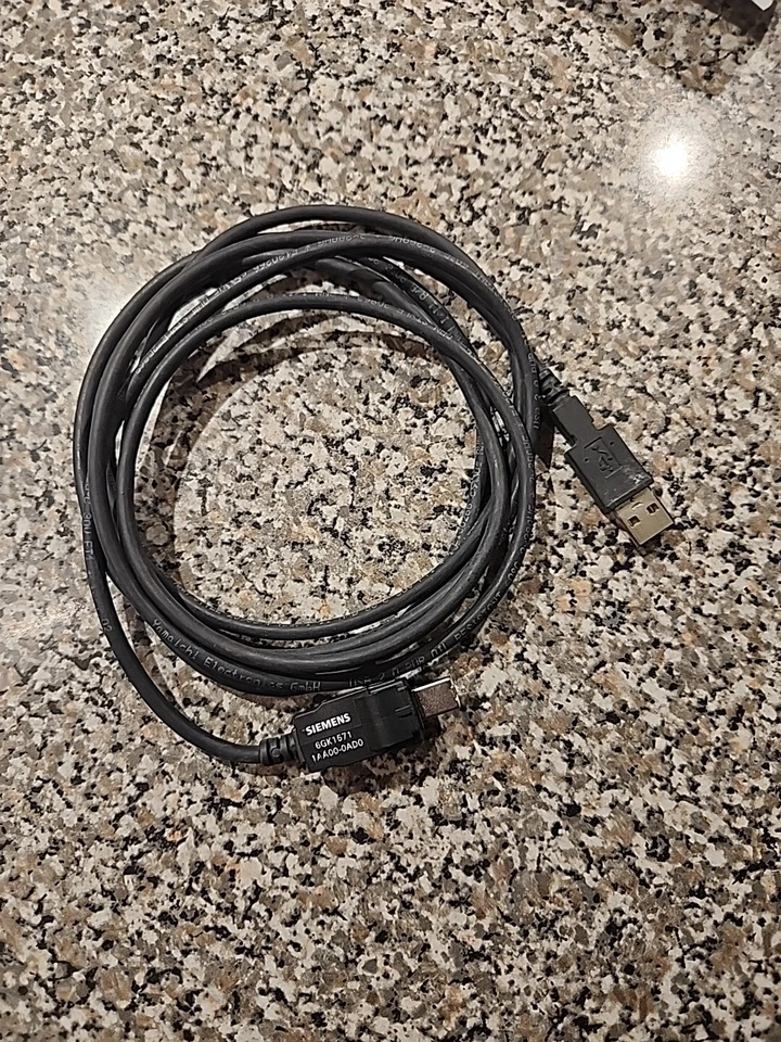 Siemens 6GK1571-AA00-0AD0 PC Adapter USB A2 Cable For Siemens S7-200/300/400 - Image 1 of 1