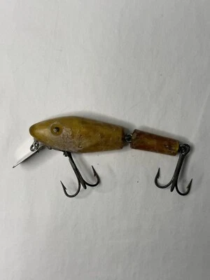 Vintage L & S Mirrolure Sinker 15M Jointed Fishing Lure Crankbait - Image 1 of 4