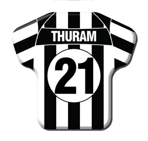 Calamita Simile a T-Shirt Calcio Stagione 2002/2003 Juve 21 Lilian Thuram - Picture 1 of 9