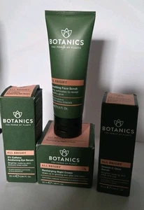 4 BOTA ALL BRIGHT ZWEIPHASENÖL/Vitamin C SERUM/NACHTCREME/AUGENCREME/GESICHTS SC SET - Bild 1 von 2