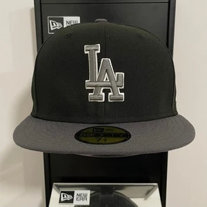 MLB - Los Angeles Dodgers 59FIFTY Fitted New Era Cap - Black - Picture 1 of 4