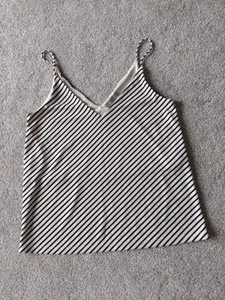 H&M Striped Vest Top XS - Picture 1 of 5