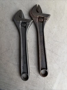 "Lote de 2 llaves ajustables Nacho 8"" - 8071 - Hechas en Suecia - Herramientas de colección" - Imagen 1 de 6