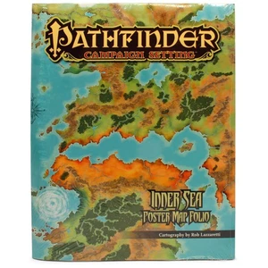 Pathfinder (RPG) Campaign Setting: Inner Sea Poster Map Folio - Picture 1 of 4