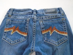 MISS ME Damen Jeans Denim Embellished LOGO Low Rise Sunny Skinny Blue 28 - Bild 1 von 10