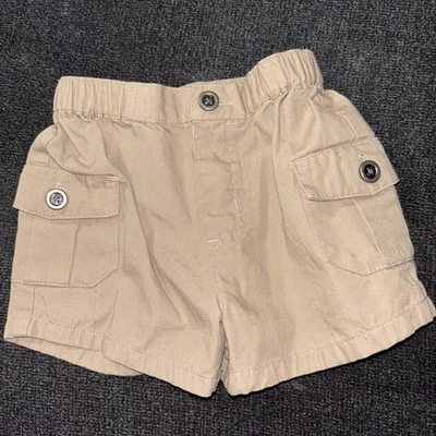 Pantalón Corto Carga The Children’s Play 0 a 3 Meses 100% Algodón Botón Acentos Foto 1 de 3