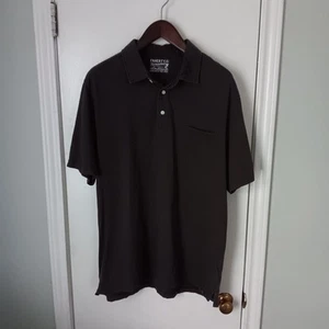 Faherty Polo Mens Size XXL Sunwashed Organic Cotton Short Sleeve Charcoal Gray - Picture 1 of 7