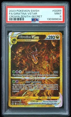 2023 Giratina VSTAR #GG69 Crown Zenith PSA 9 Pokemon Card - Image 1 of 3