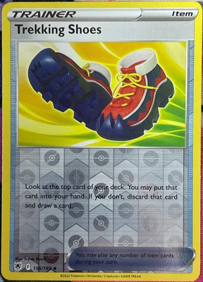 Trekking Shoes Reverse Holo - 156/189 - Astral Radiance Pokemon 2022 - Image 1 of 3