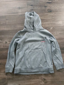 Vans Off The Wall Full Zip Youth Medium gray Hoodie - Picture 1 of 4