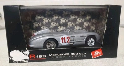 1/43 BRUMM R189 MERCEDES 300 SLR ROADSTER.NO BANG BEST  PROGETTO K TOP MODEL - Immagine 1 di 4