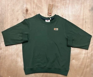 Fjällräven Damen Medium Vardag Sweater grün Baumwolle Rundhals Pullover 87075 - Bild 1 von 11