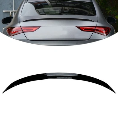Black Rear Spoiler Wing For Mercedes Benz CLA Class C118 CLA250 CLA35 2020-2023 Foto 1 de 4