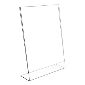 Acrylic Poster Menu Holder Perspex Leaflet Display Stands A4 - Picture 1 of 1