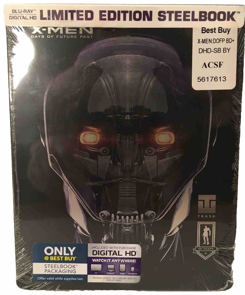 X-Men: Days of Future Past (Blu-ray Disc, 2016, Includes Digital Copy SteelBook)