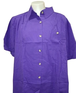 Shirt & Pants Set 4XL Plus Size 4X-Large Vicki Wayne's Women's Crinkle Style New - Picture 1 of 5